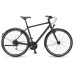 Велосипед  Winora Flitzer men 28" 24-G Acera, рама 61 см , черный матовый, 2021 (арт 4050024861) - фото №1